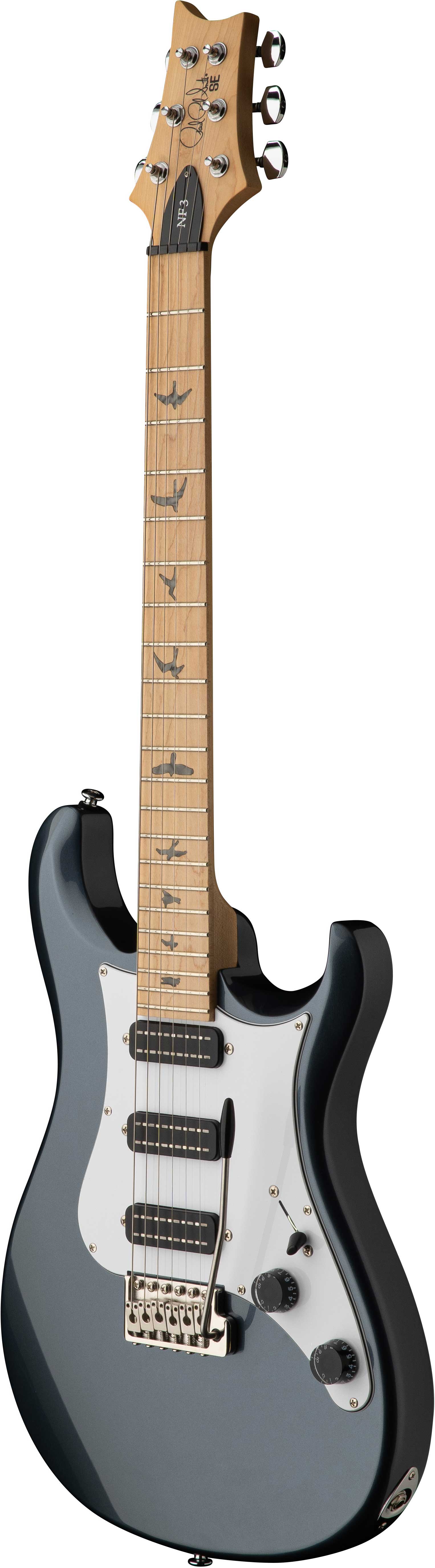 PRS SE NF3 Gun Metal Grey Maple Fingerboard