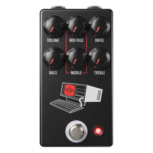 JHS Pedals Hard Drive Distortion Pedal Black JHS Pedals Hard Drive Distortion Pedal Black