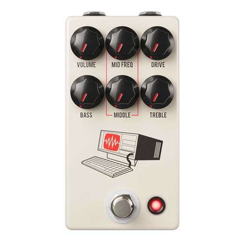 JHS Pedals Hard Drive Distortion Pedal Tan JHS Pedals Hard Drive Distortion Pedal Tan