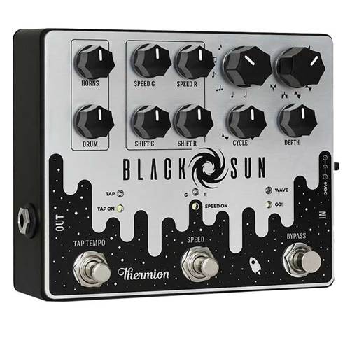 Thermion Black Sun Analog Phaser Pedal Thermion Black Sun Analog Phaser Pedal