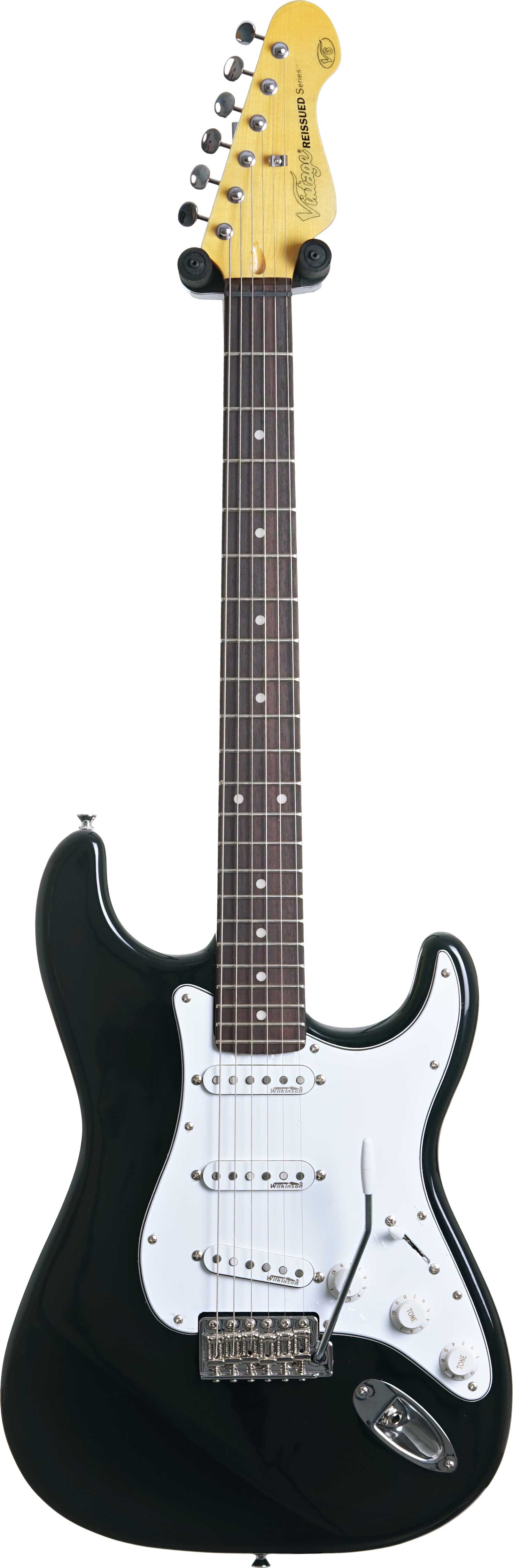 Vintage V6 ReIssued Electric Guitar Boulevard Black (Nearly New)