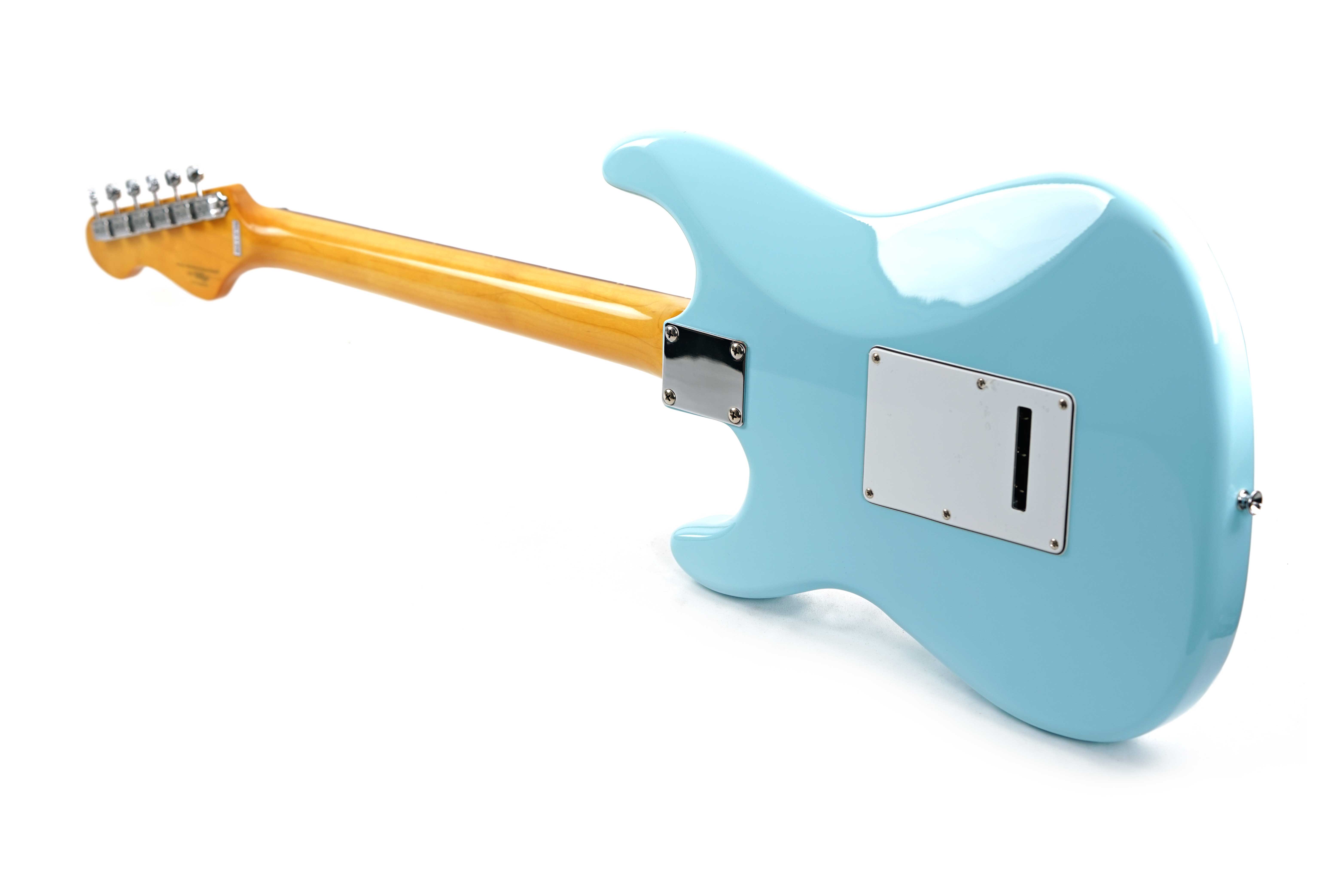 Vintage V6 ReIssued Electric Guitar Laguna Blue (Ex-Demo)