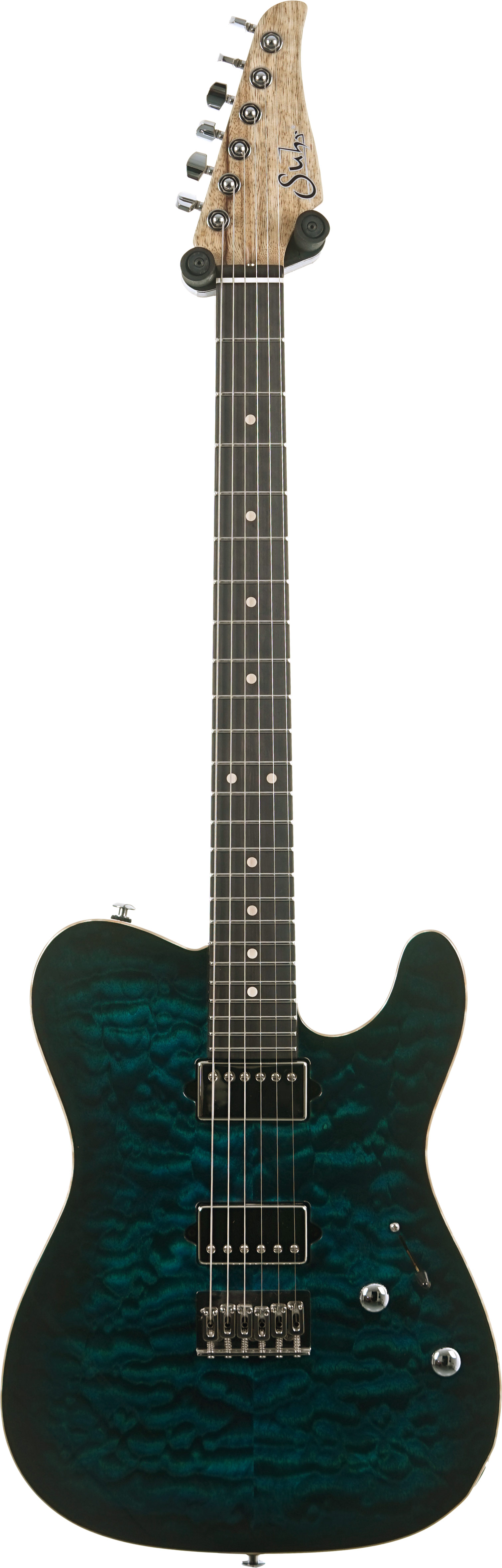 Suhr Modern T Quilt Trans Teal Burst #86460