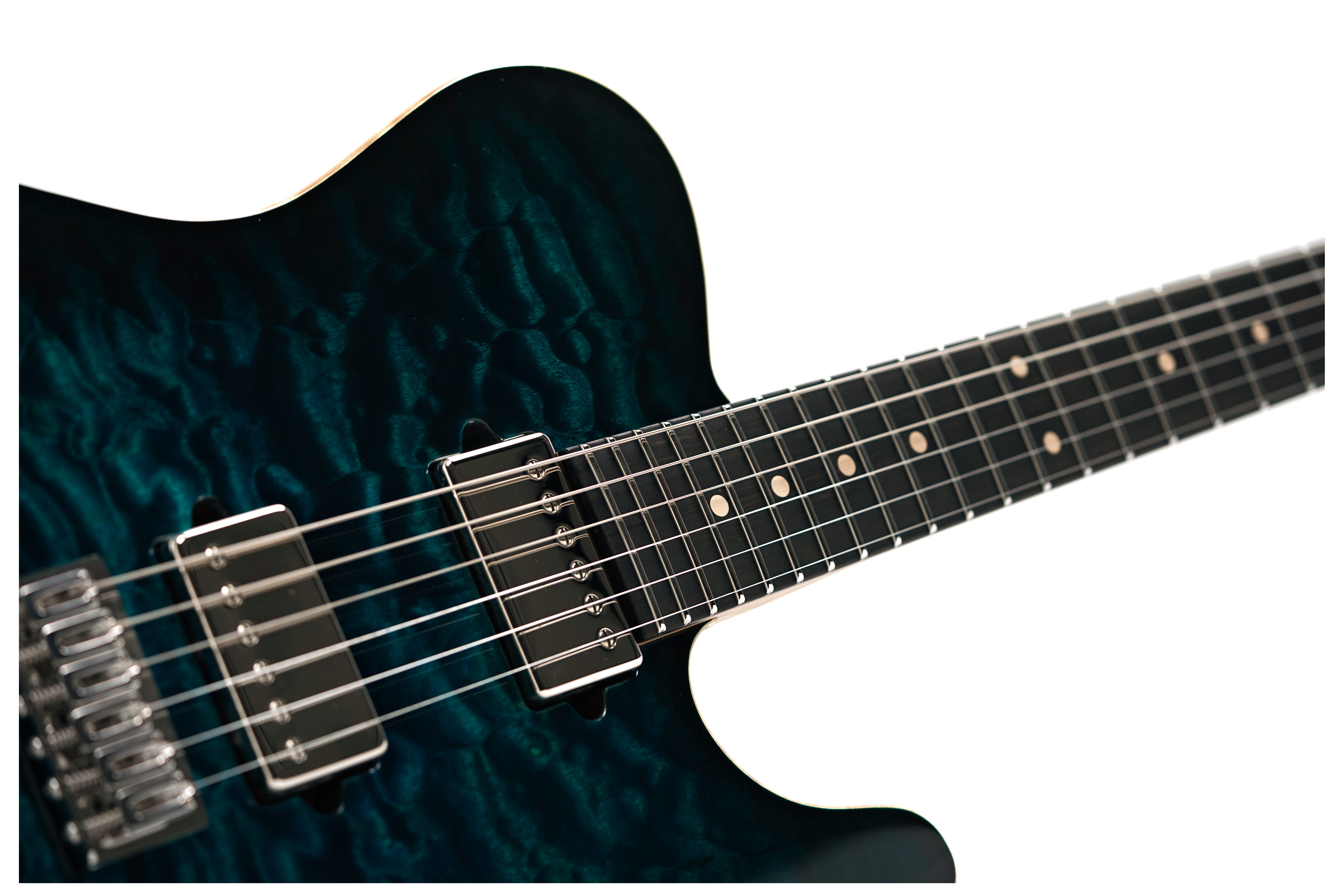 Suhr Modern T Quilt Trans Teal Burst #86460