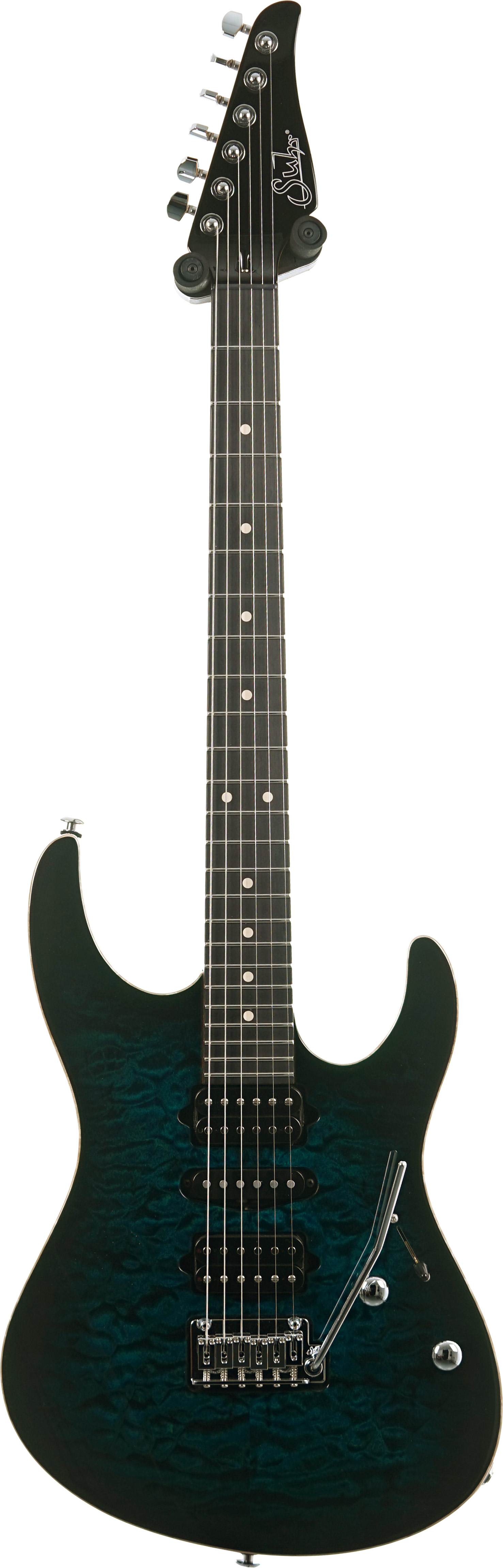 Suhr Modern Quilt Trans Teal Burst #86462