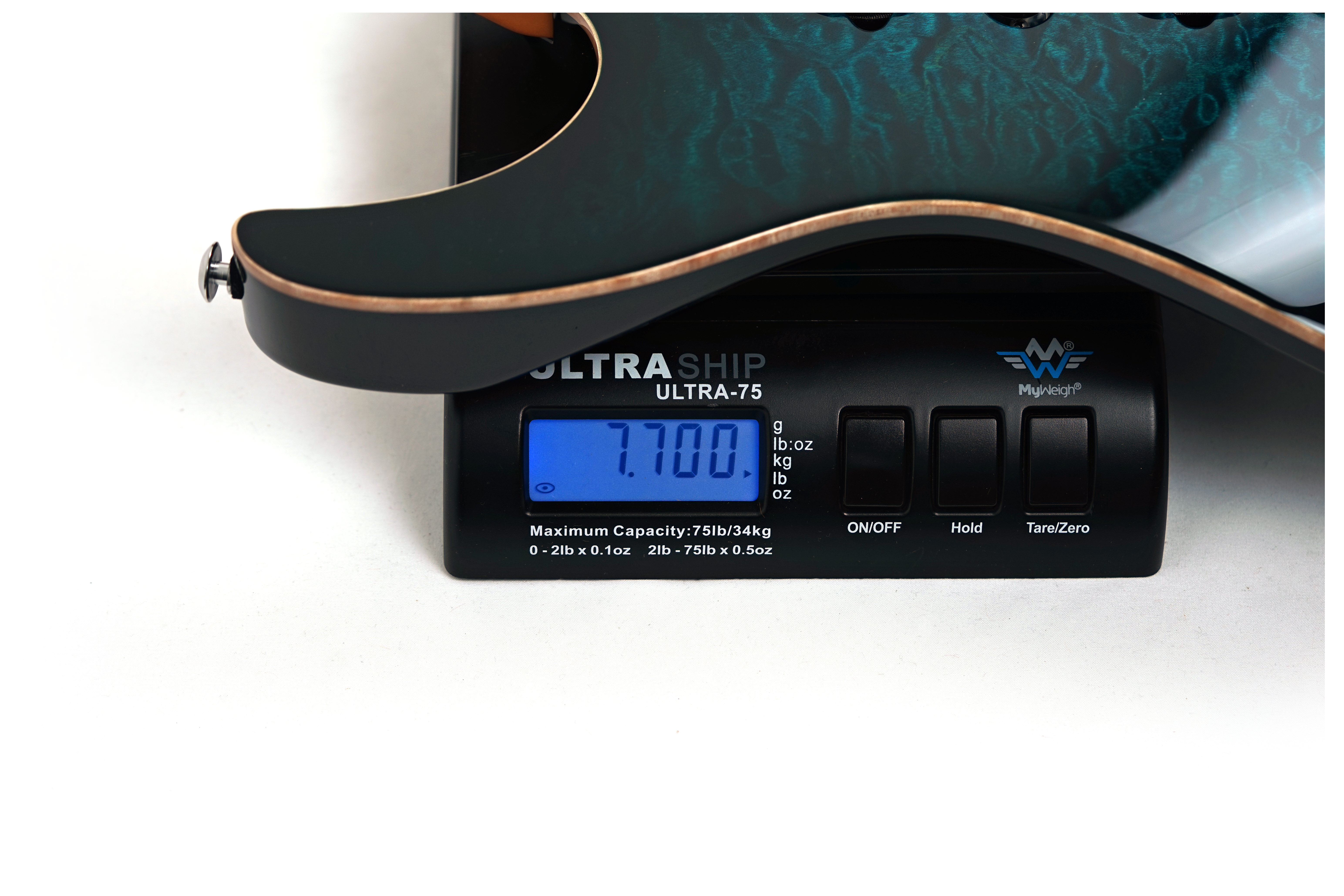 Suhr Modern Quilt Trans Teal Burst #86462