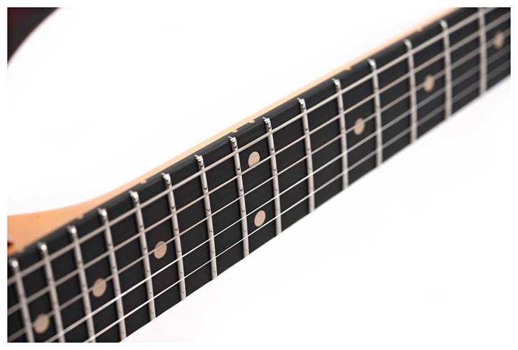 Suhr Modern Quilt Faded Trans Wine Red Burst 86465 Suhr Modern Quilt Faded Trans Wine Red Burst 86465
