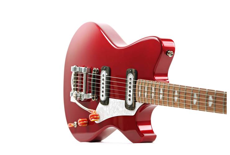 Powers Electric A-Type Crystal Red Metallic CamTail Powers Electric A-Type Crystal Red Metallic CamTail