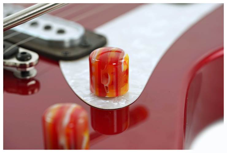 Powers Electric A-Type Crystal Red Metallic CamTail Powers Electric A-Type Crystal Red Metallic CamTail