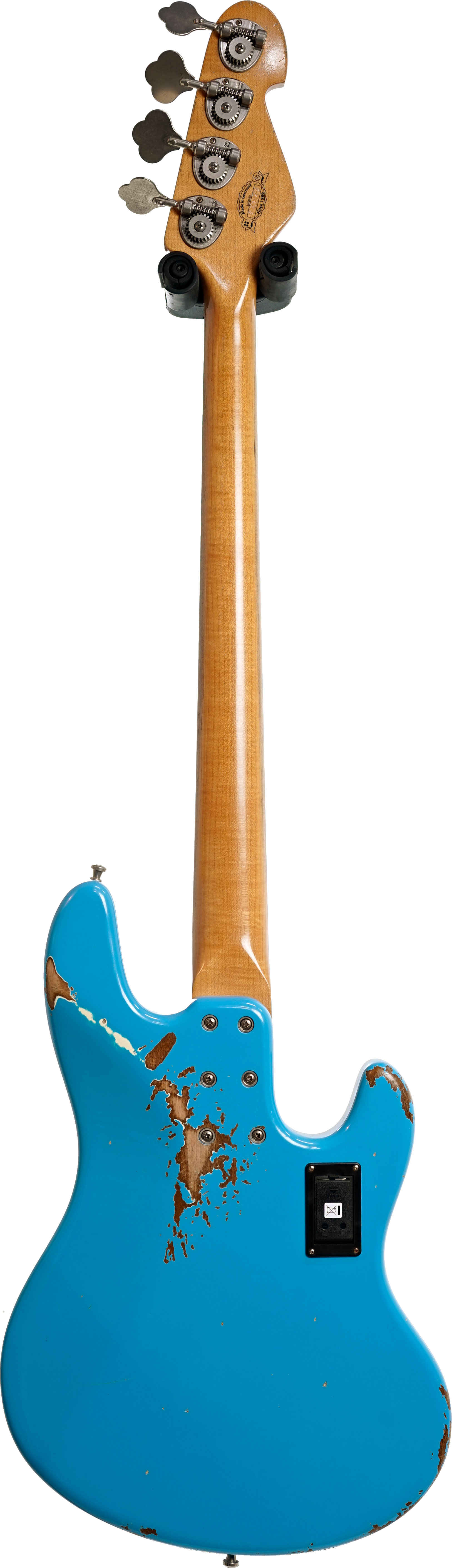 Sandberg California II TT Left Handed Rosewood Fingerboard Aged Nickel Hardware, Hardcore Aged Reserve Marley Blue (Nearly New) #42823