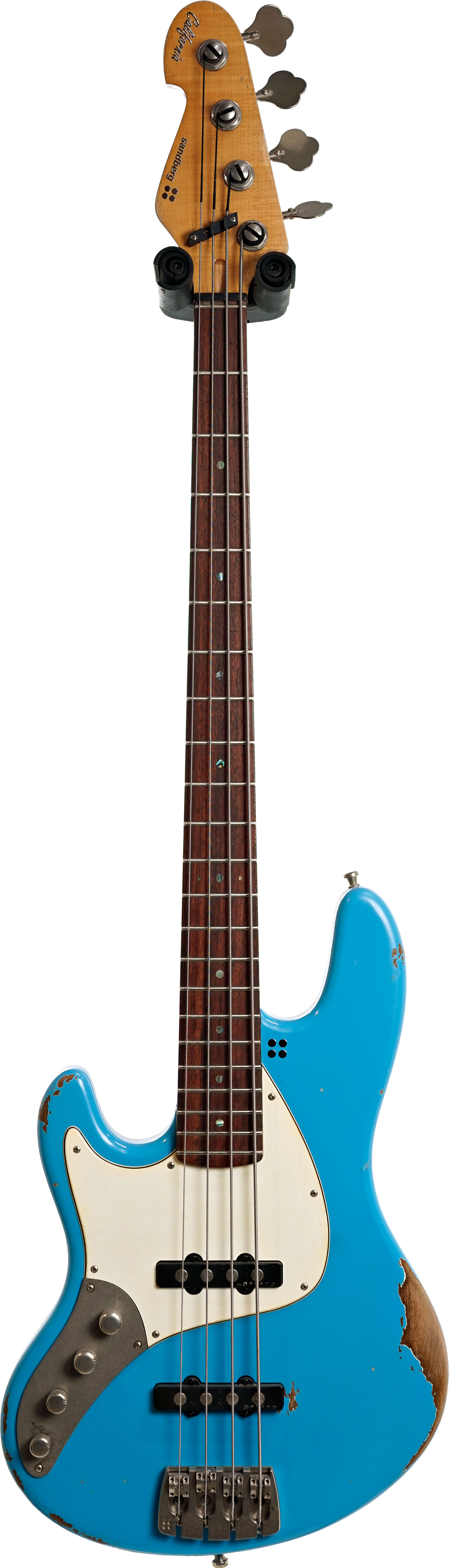 Sandberg California II TT Left Handed Rosewood Fingerboard Aged Nickel Hardware, Hardcore Aged Reserve Marley Blue (Nearly New) #42823