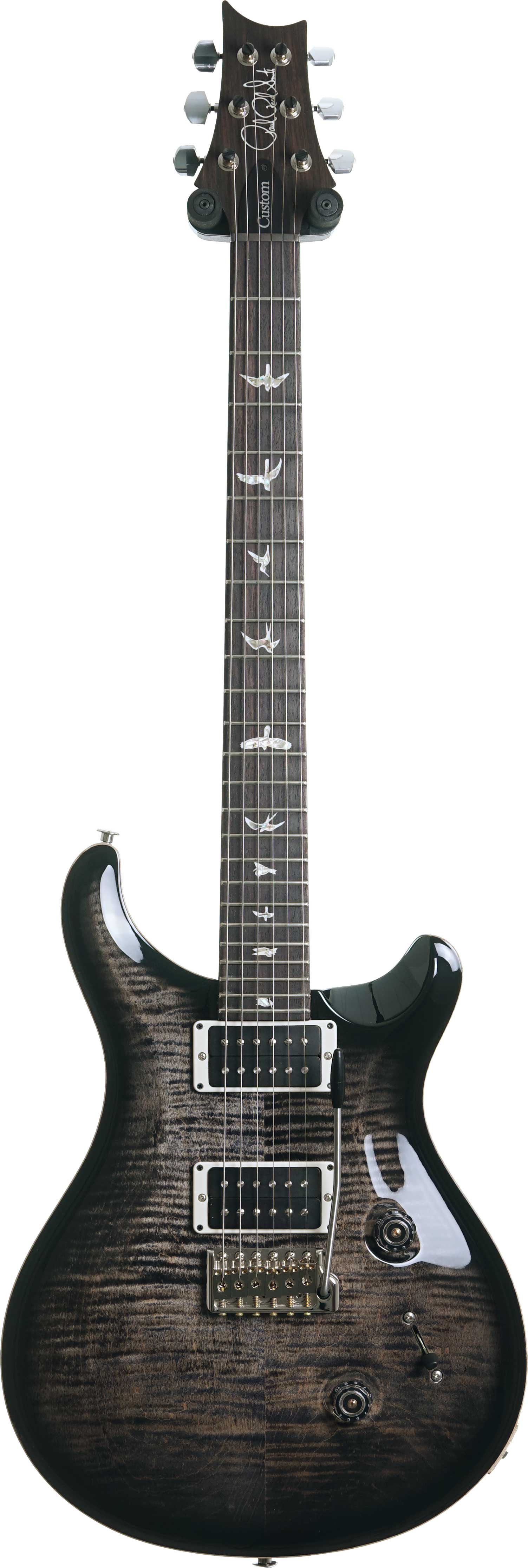 PRS Custom 24 Charcoal Burst #0380154