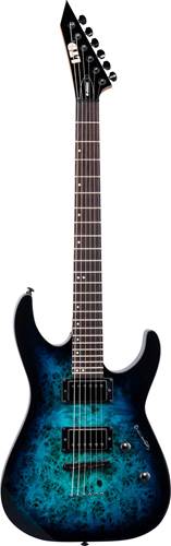 ESP LTD M-200DX NT Blue Burst ESP LTD M-200DX NT Blue Burst