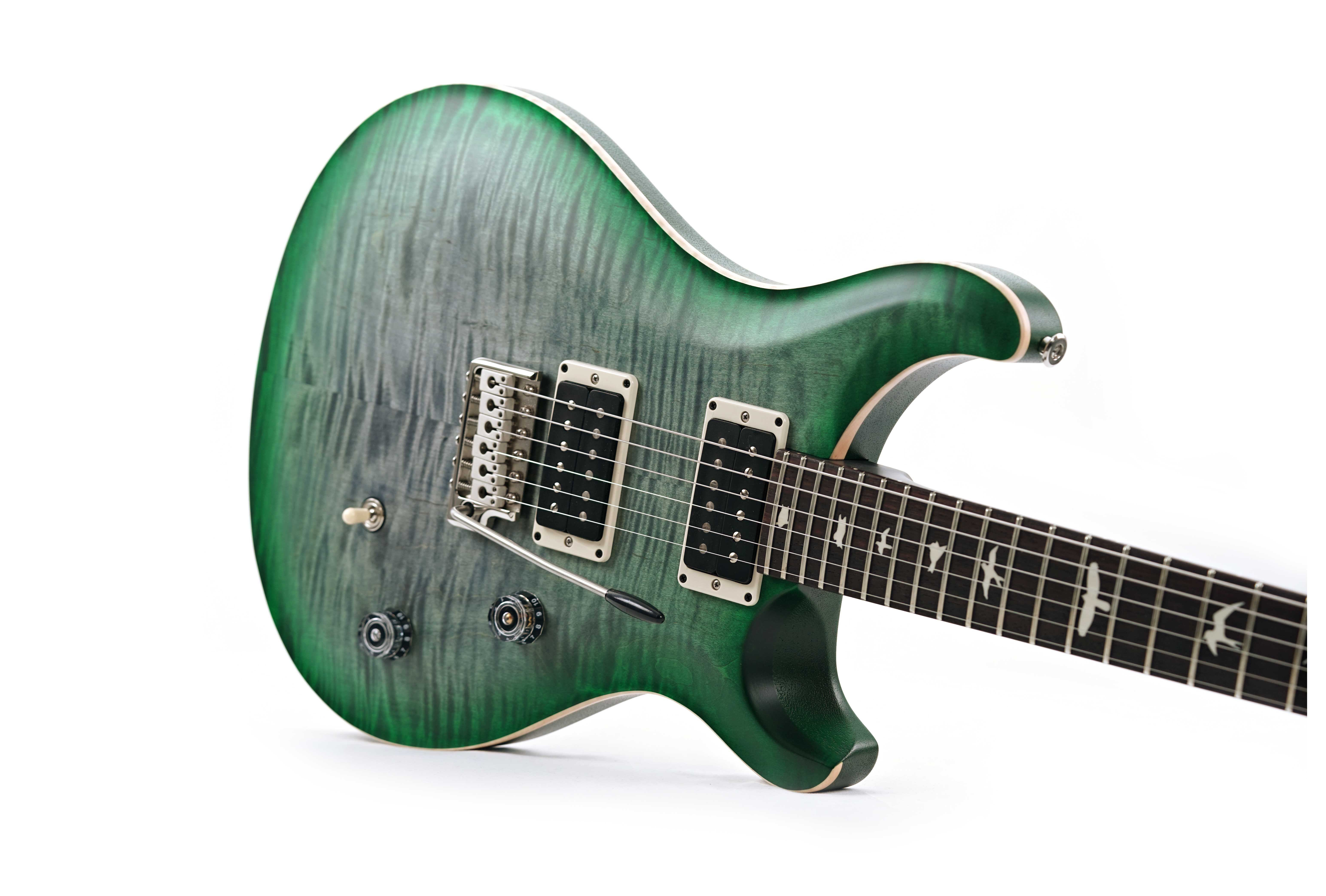 PRS CE24 Satin Faded Grey Black Jade Burst #0367275