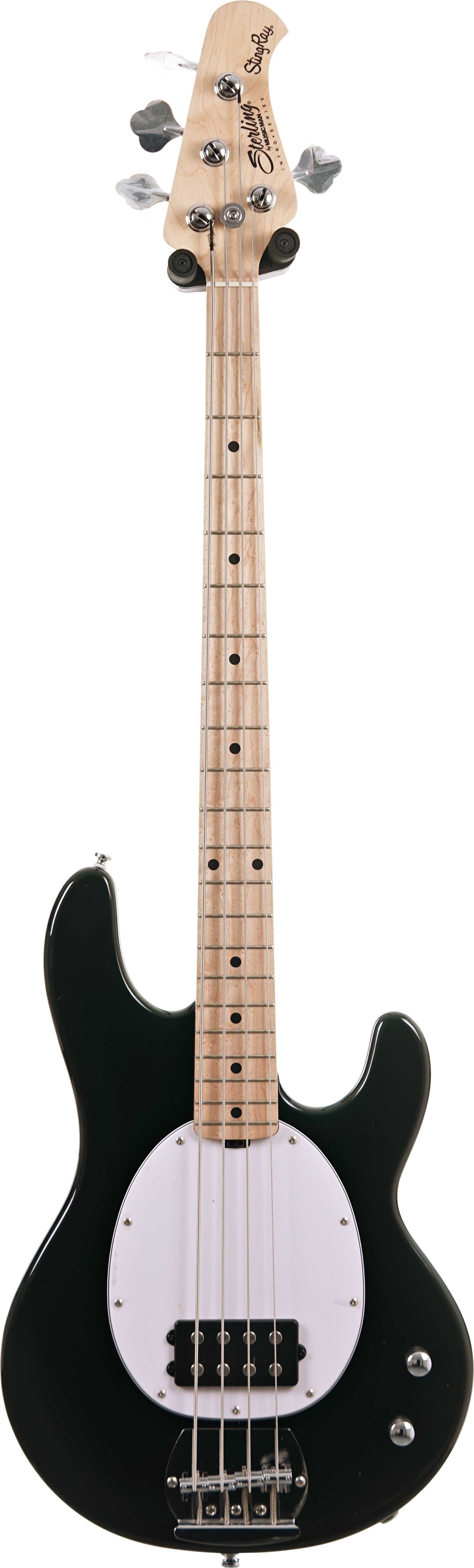 Music Man Sterling Intro Series Stingray Ray2 Black Maple Fingerboard (Ex-Demo) #W113423