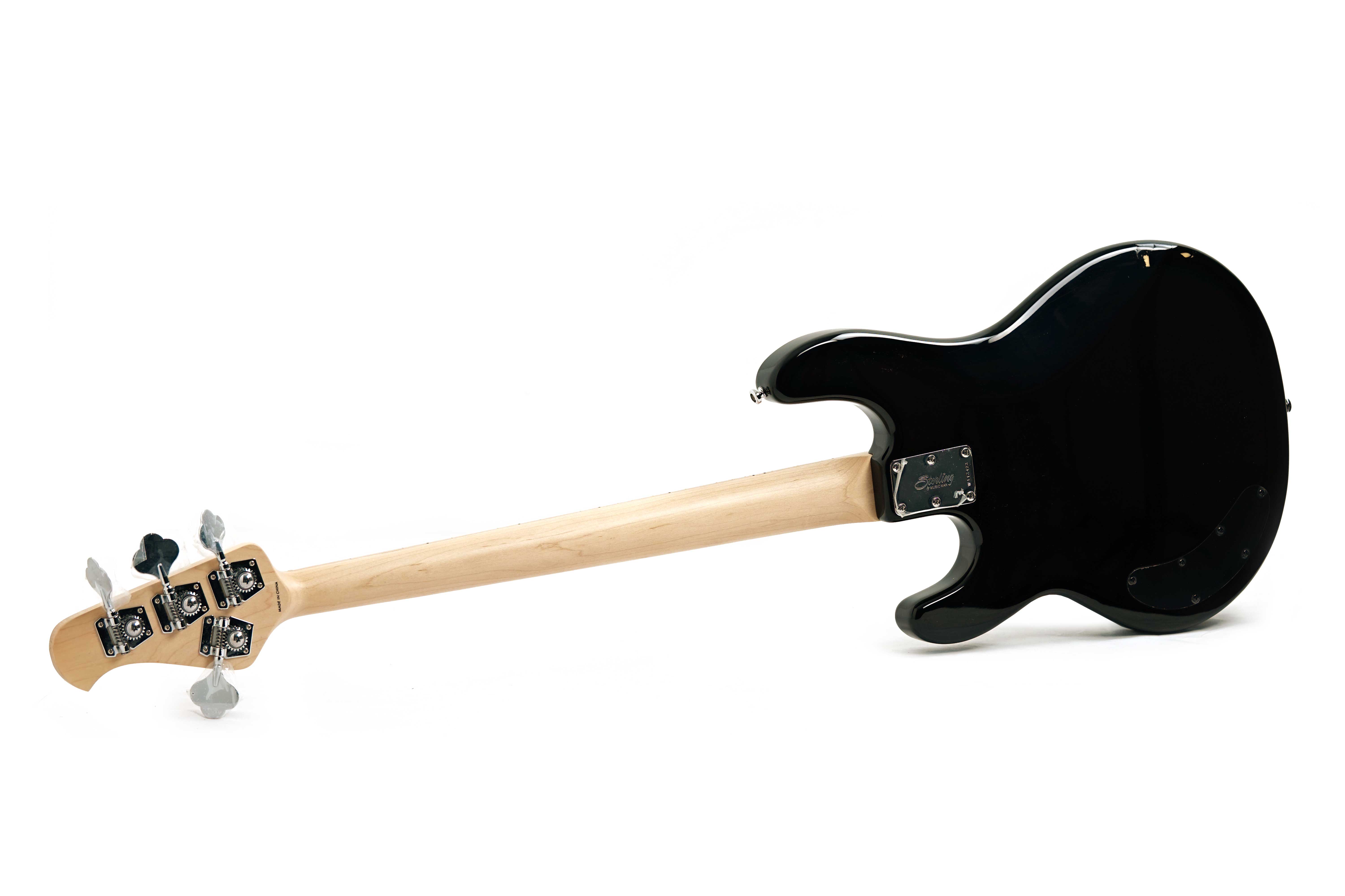 Music Man Sterling Intro Series Stingray Ray2 Black Maple Fingerboard (Ex-Demo) #W113423
