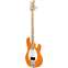 Music Man Sterling Intro Series Stingray Ray2 Sunrise Orange Maple Fingerboard Front View