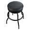 Fender 24 Inch Fender Embossed Black Logo Barstool Front View
