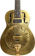 National Reso-Phonic Raw 14 Fret Brass With Lollar P90