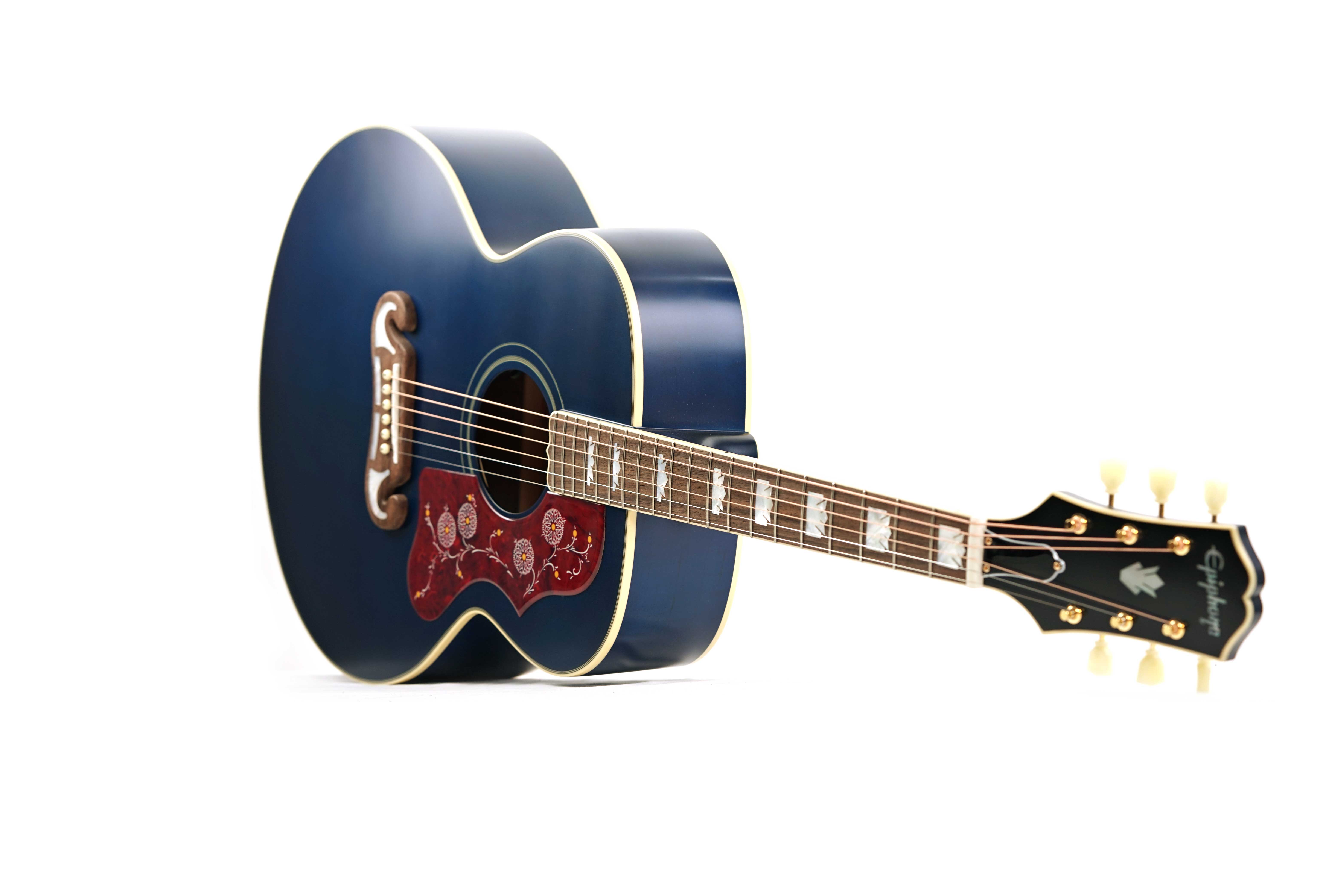 Epiphone J-200 Aged Viper Blue UK Exclusive