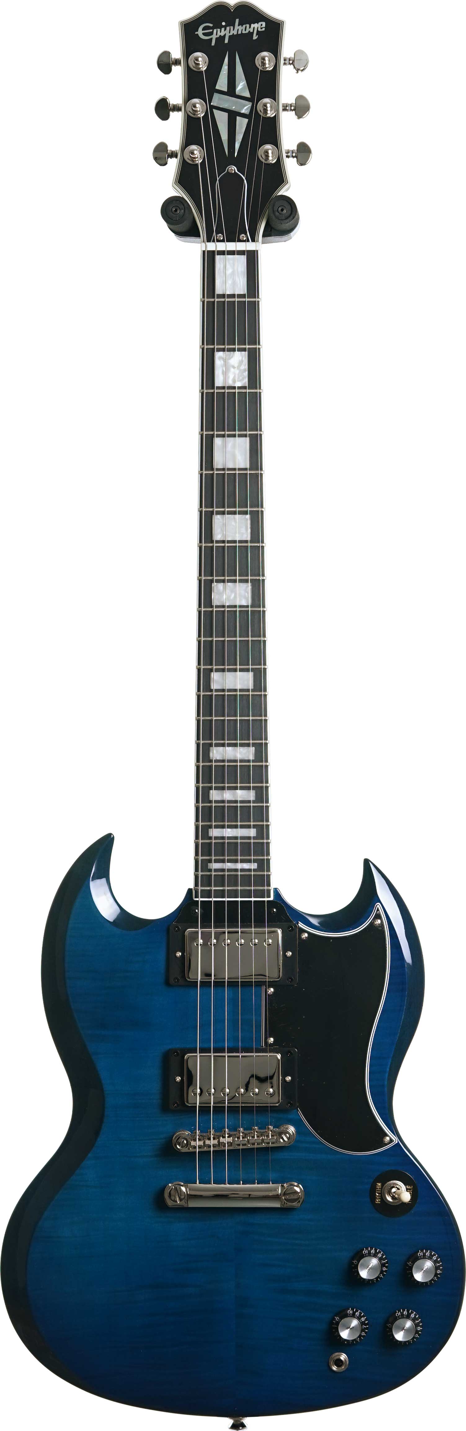 Epiphone SG Custom Figured Viper Blue