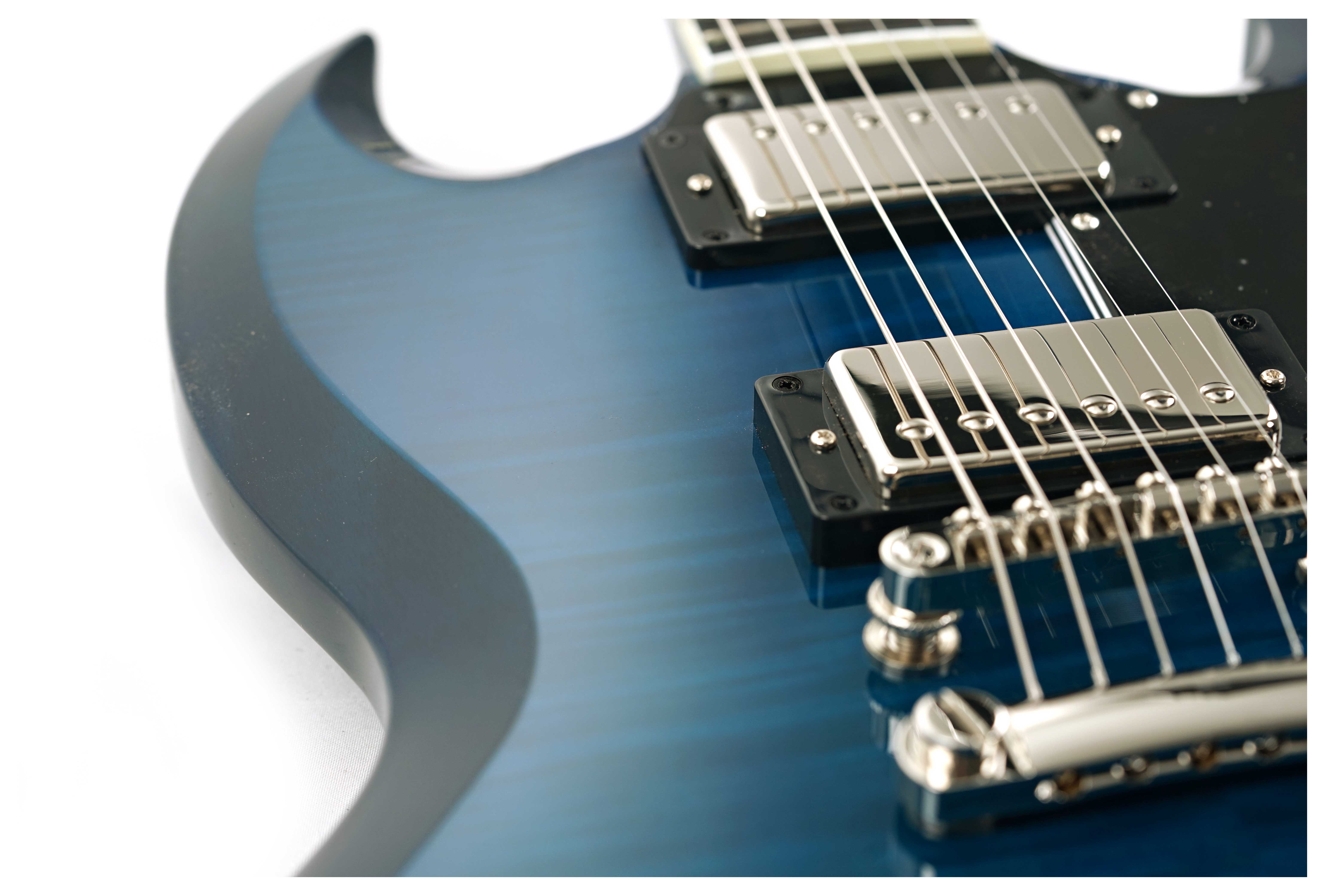 Epiphone SG Custom Figured Viper Blue