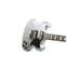 Gibson SG Standard 61 Stop Bar Silver Mist Front View