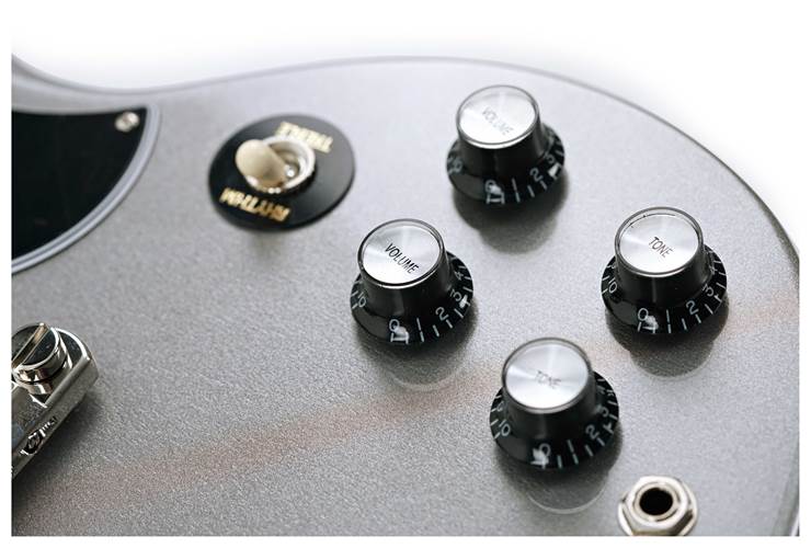 Gibson SG Standard 61 Stop Bar Silver Mist Gibson SG Standard 61 Stop Bar Silver Mist