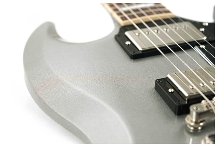 Gibson SG Standard 61 Stop Bar Silver Mist Gibson SG Standard 61 Stop Bar Silver Mist