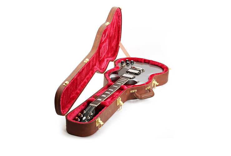 Gibson SG Standard 61 Stop Bar Silver Mist Gibson SG Standard 61 Stop Bar Silver Mist