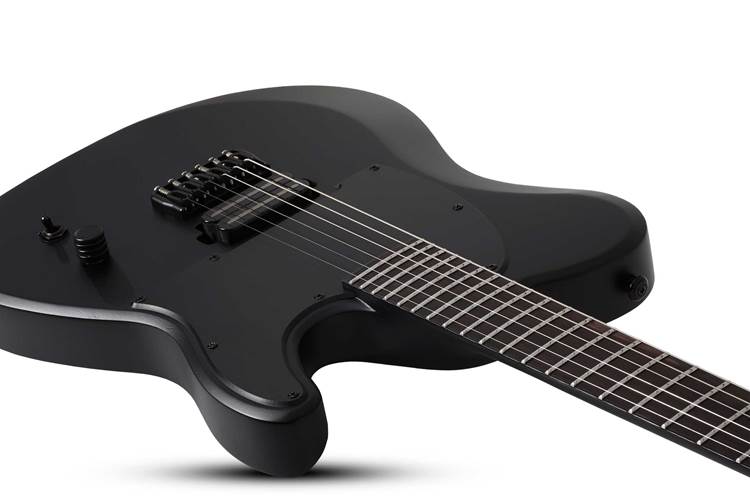 Schecter PT Black Ops Satin Black Open Pore Schecter PT Black Ops Satin Black Open Pore