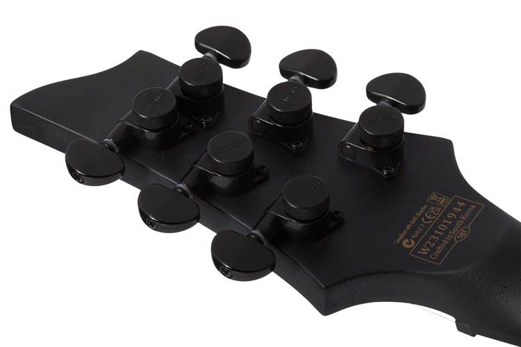 Schecter PT Black Ops Satin Black Open Pore Schecter PT Black Ops Satin Black Open Pore