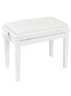 Kinsman Adjustable Piano Bench Polished Gloss White