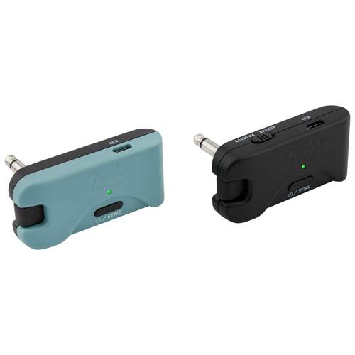 Fender Telepath Wireless System Mystic Ice Blue and Black Fender Telepath Wireless System Mystic Ice Blue and Black