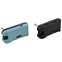 Fender Telepath Wireless System Mystic Ice Blue and Black Front View