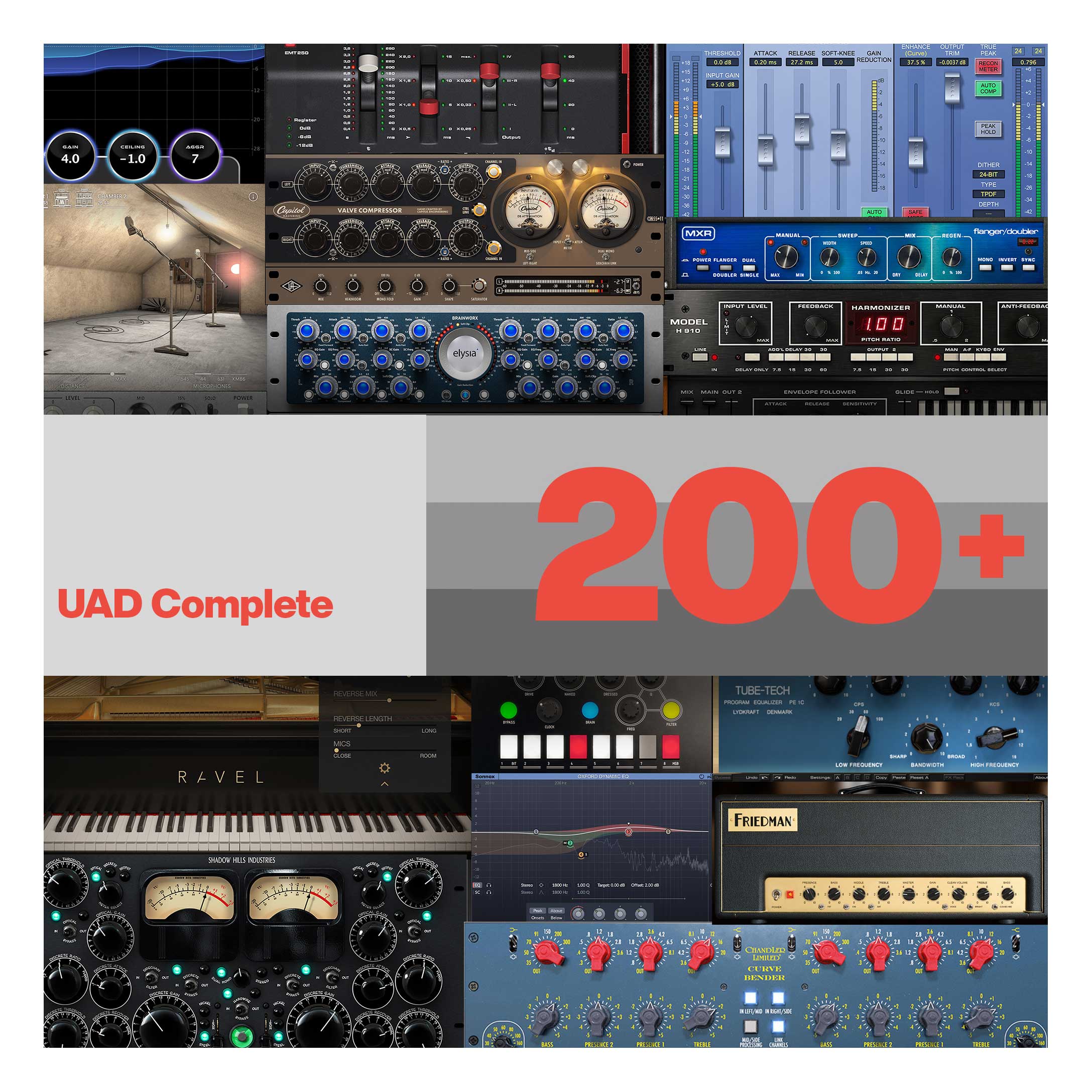 Universal Audio Apollo x16D with UAD Complete Thunderbolt Audio Interface with Dante