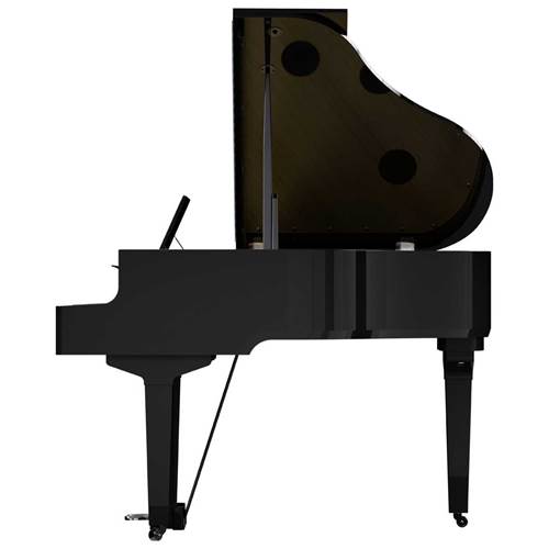 Roland GP-9M-PE Polished Ebony Luxury Grand with Moving Keys & Flagship Technology Roland GP-9M-PE Polished Ebony Luxury Grand with Moving Keys & Flagship Technology