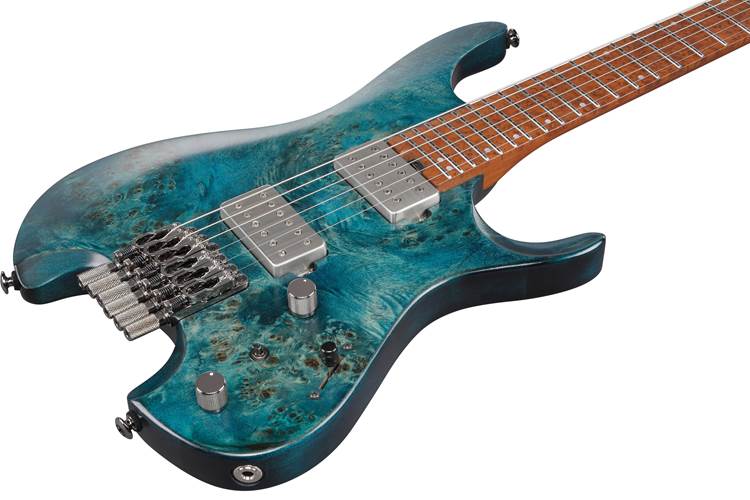 Ibanez Q52PB Q Series Poplar Burl Cosmic Blue Low Gloss Ibanez Q52PB Q Series Poplar Burl Cosmic Blue Low Gloss