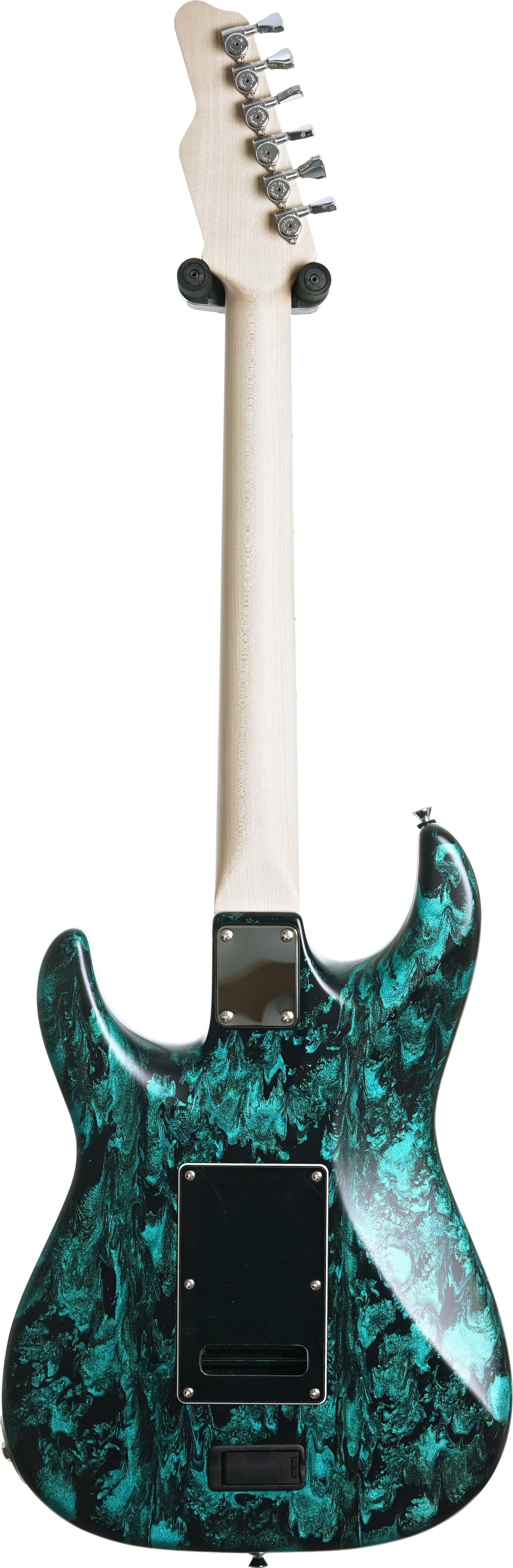 Tyler Japan Studio Elite HD Black Shmear Turquoise Tint