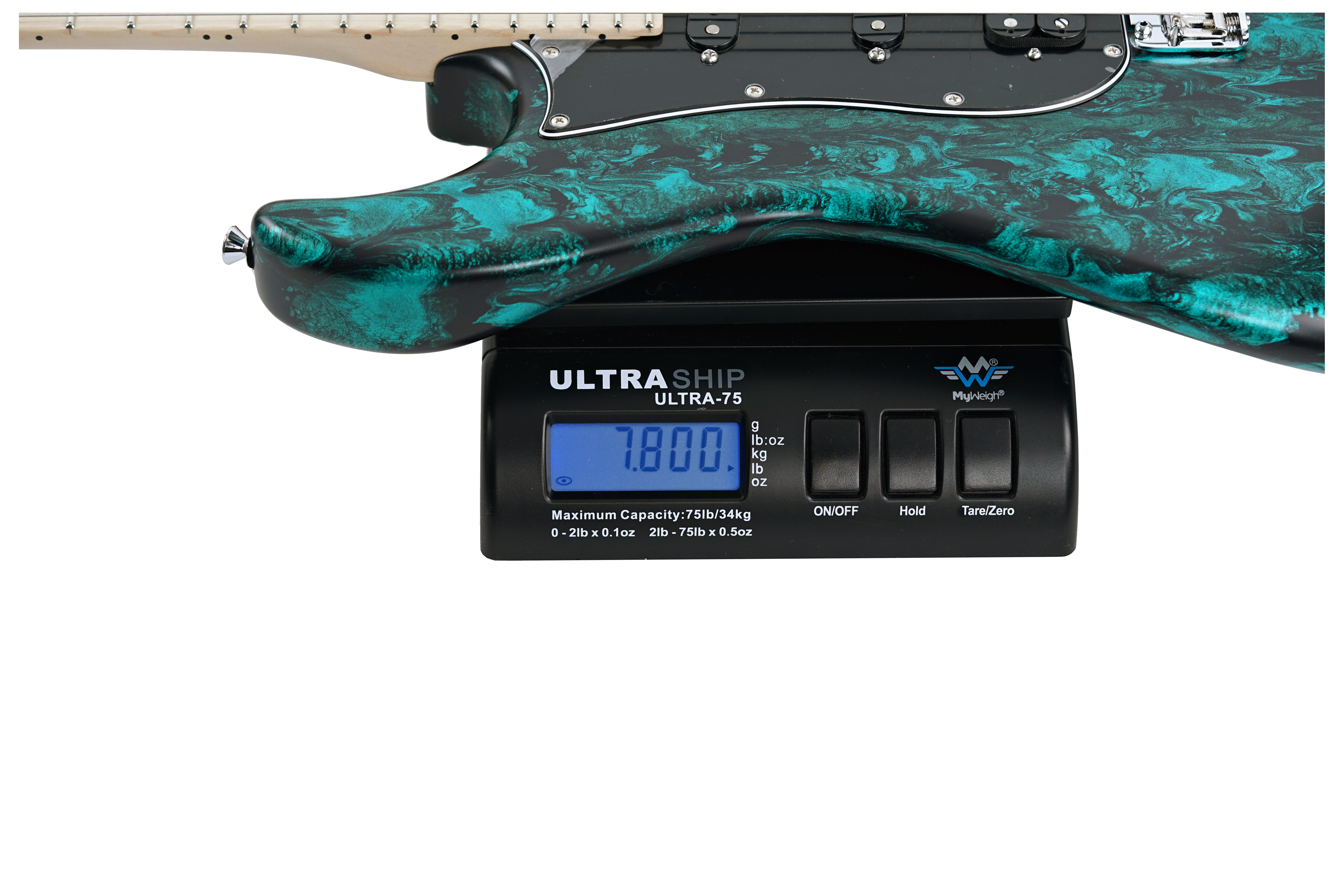 Tyler Japan Studio Elite HD Black Shmear Turquoise Tint