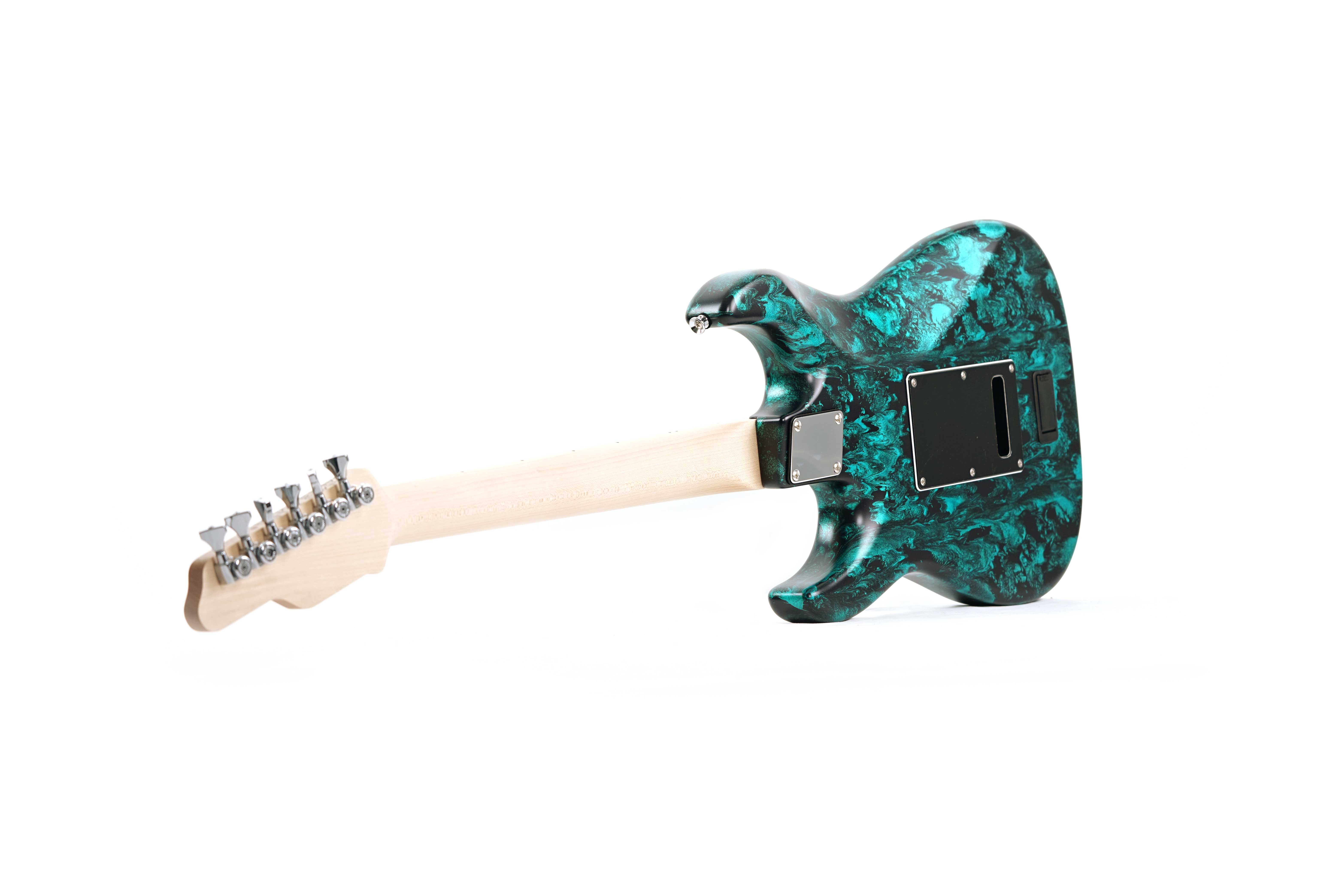 Tyler Japan Studio Elite HD Black Shmear Turquoise Tint