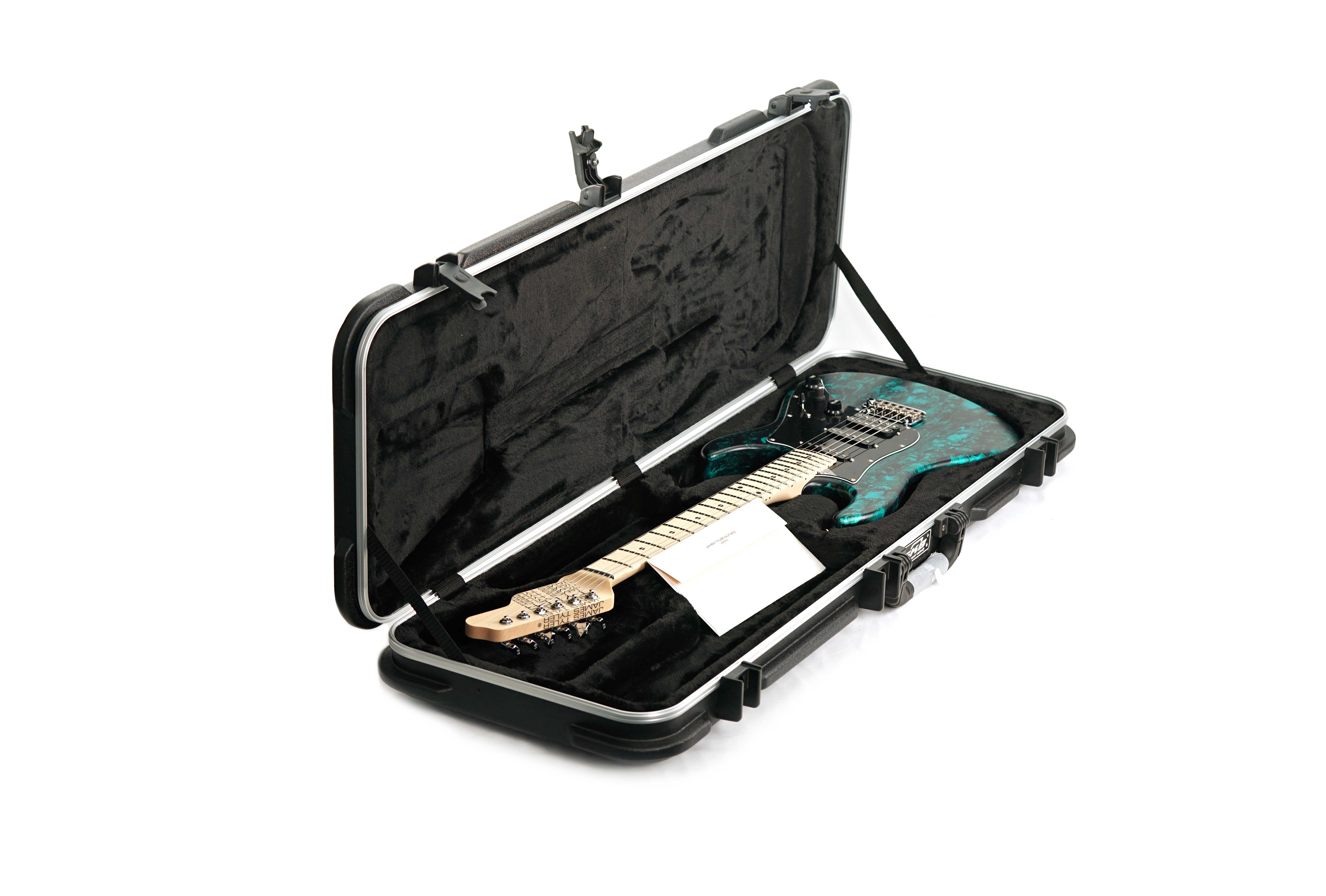 Tyler Japan Studio Elite HD Black Shmear Turquoise Tint