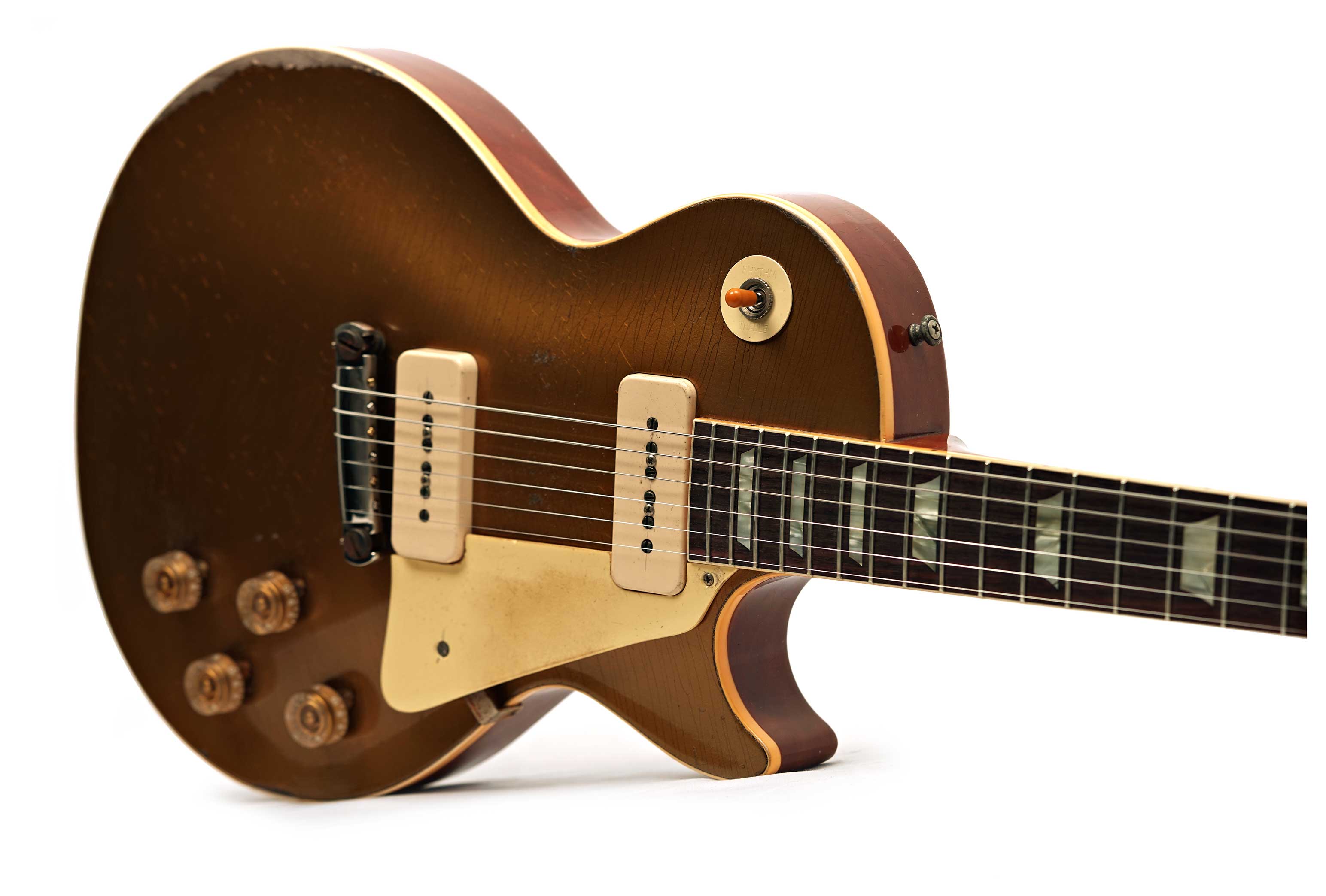 Gibson Custom Shop Murphy Lab 1954 Les Paul Goldtop Reissue Heavy Aged Double Gold #46126