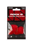Dunlop Rock III Nylon Custom Jazz III 1.38MM Pack of 6