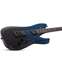 Schecter Reaper-6 Elite Deep Ocean Blue Front View