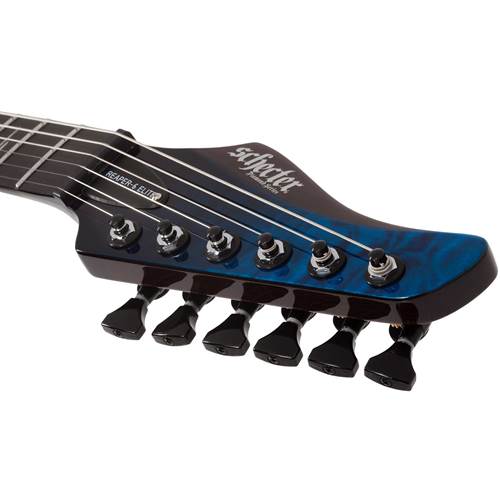 Schecter Reaper-6 Elite Deep Ocean Blue Schecter Reaper-6 Elite Deep Ocean Blue
