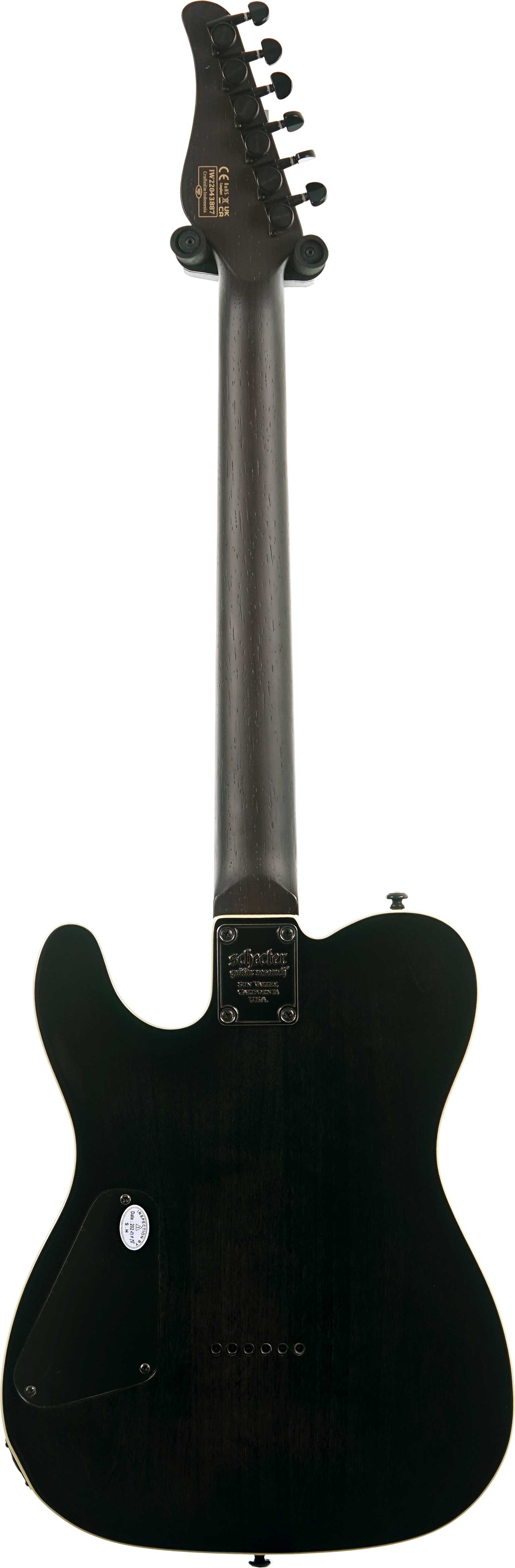 Schecter PT Pro Trans Black Burst Wenge Neck