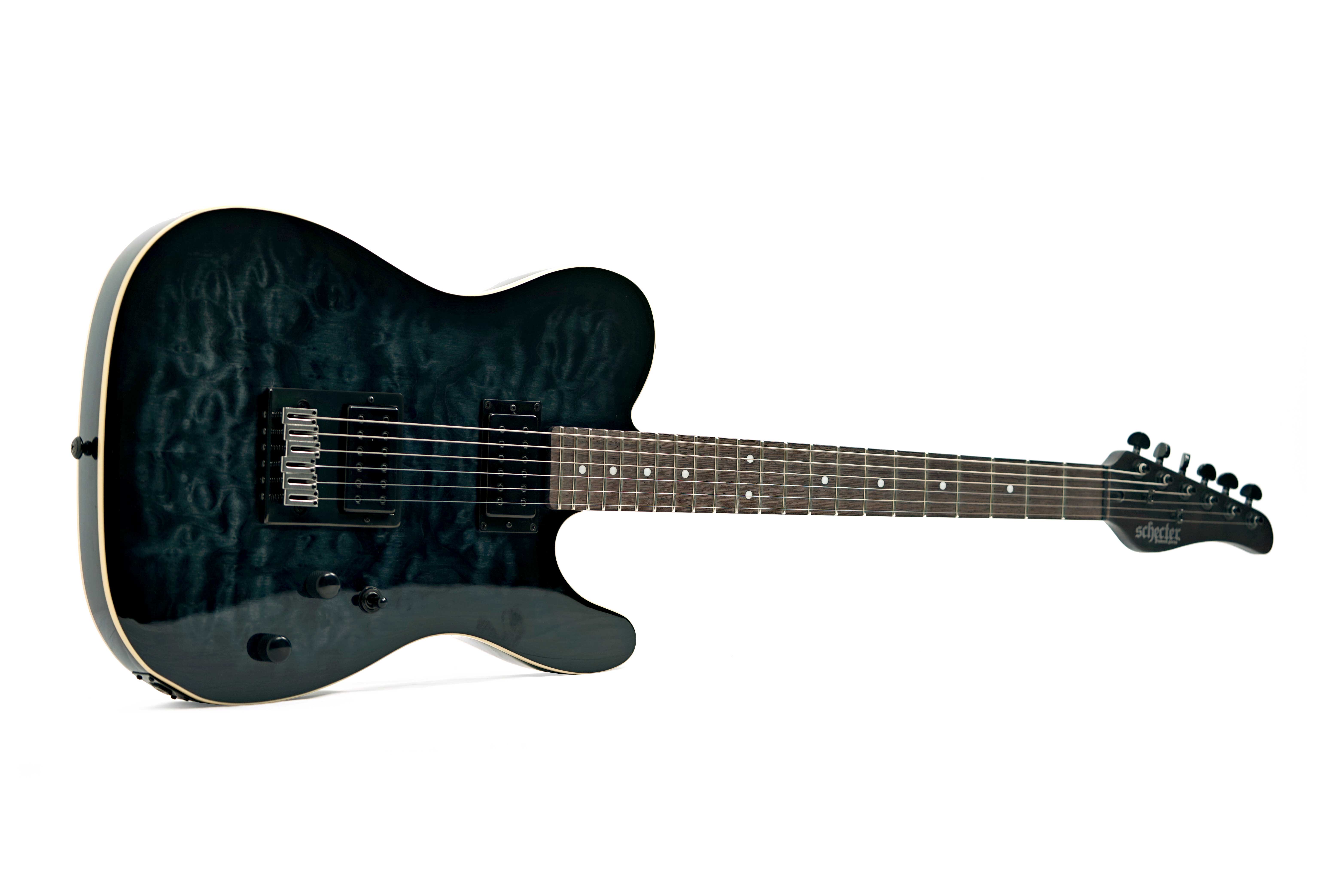 Schecter PT Pro Trans Black Burst Wenge Neck