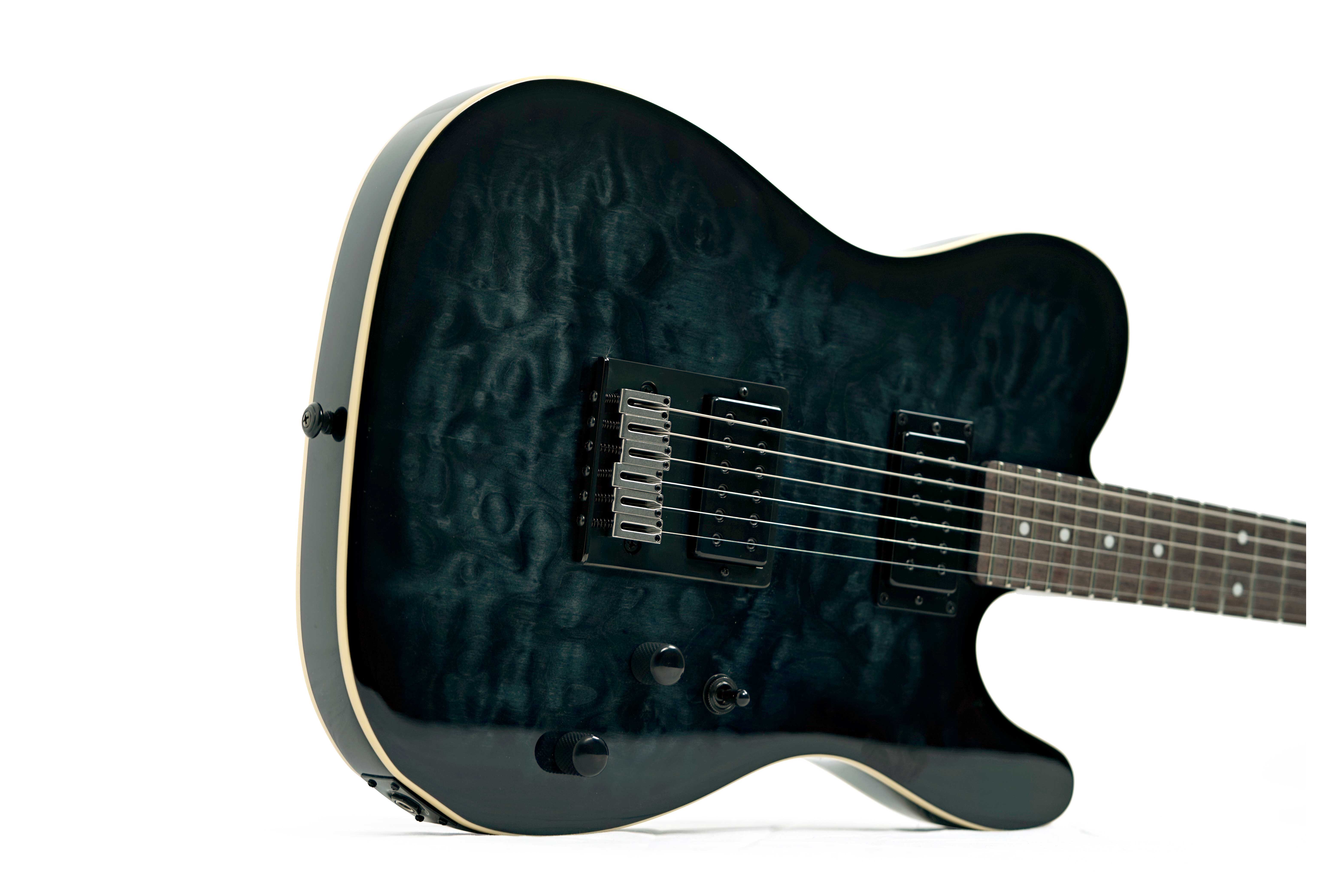 Schecter PT Pro Trans Black Burst Wenge Neck