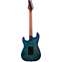 Schecter Traditional Pro Maple Transparent Blue Burst Back View